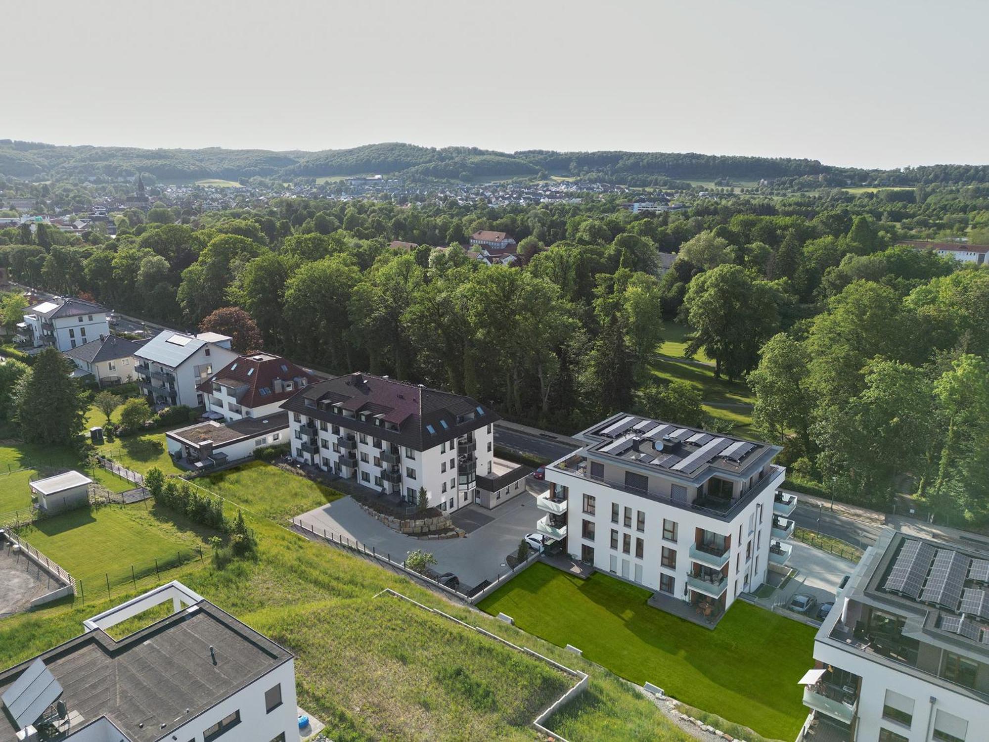 バート・ドリーブルクHaus Am Kurparkアパートメント エクステリア 写真